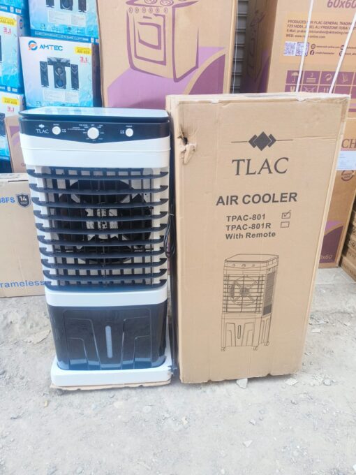 TLAC 50L Portable Air Cooler – Powerful, Water-Cooled & Easy to Move!