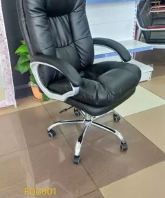 Executive Boss Managerial Office Chair with ergonomic lumbar support and adjustable features