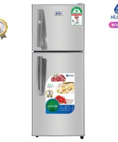 Nunix 210L refrigerator, double door fridge, energy-efficient refrigerator, best fridge in Kenya, large capacity fridge, super cooling refrigerator, moisture fresh zone, germ buster fridge, CFC-free fridge, affordable refrigerator Kenya, Nunix fridge with freezer, home appliances Kenya, kitchen appliances, buy fridge online Kenya, Jesoko