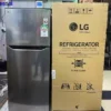 LG 234L No Frost Refrigerator with top-mounted freezer, smart inverter compressor, and multi air flow for even cooling. Available at Jesoko.com.