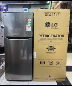 LG 234L No Frost Refrigerator with top-mounted freezer, smart inverter compressor, and multi air flow for even cooling. Available at Jesoko.com.