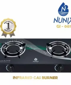 Nunix 2-Burner Gas Cooker, Infrared Gas Cooker Kenya, Low Gas Consumption Cooker, Glass Top Gas Stove, Energy-Efficient Cooker, Auto Ignition Gas Stove, Stainless Steel Gas Cooker, Affordable Gas Cooker Kenya, Best Gas Cookers Kenya, Buy Gas Cooker Online Kenya, Jesoko Kitchen Appliances