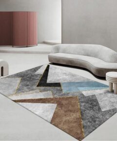 Luxury 3D Carpet 7x8 feet for living room – soft, non-slip, modern rug design available in Kenya on Jesoko.com