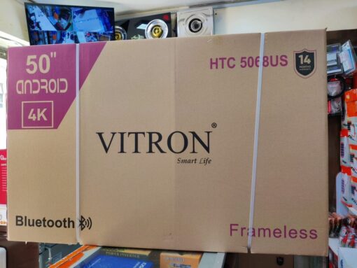 Vitron 50 Inch Smart Android TV – 4K UHD with Bluetooth, YouTube, Netflix and Chromecast Kenya