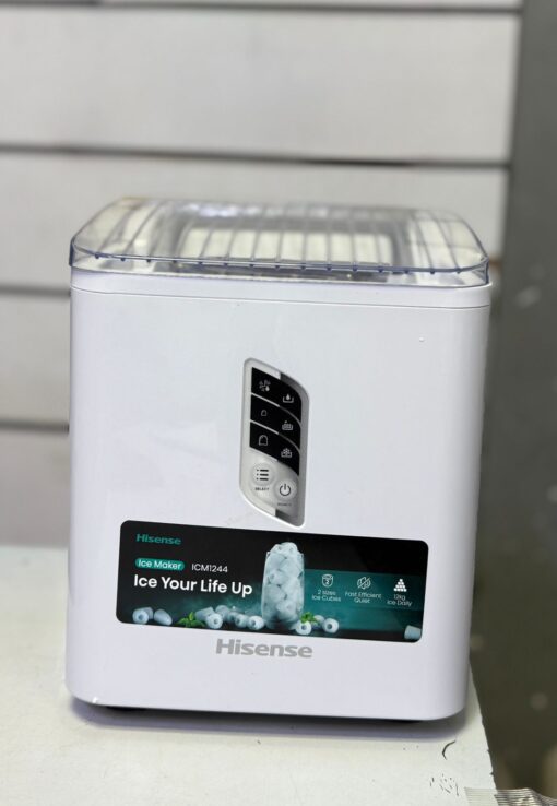 Hisense Ice Cube Maker – Fast Automatic Countertop Ice Machine for Homes, Offices, and Events in Kenya