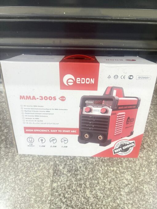 EDON MMA-300S 300A DC Inverter Welding Machine with IGBT Technology – Portable ARC Welder for Kenyan Workshops