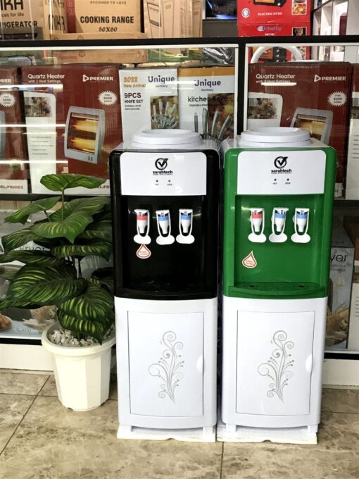 Sarahtech 3-Tap Floor Standing Water Dispenser – Hot, Cold, and Normal Water Dispenser for Homes and Offices in Kenya