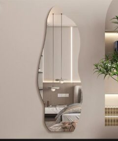 Unbreakable Dolphin-Shaped Acrylic Mirror – Self-Adhesive Kids Wall Mirror in Kenya