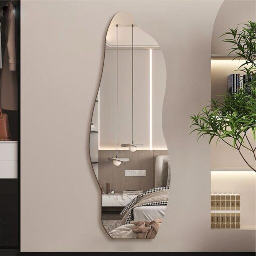 Unbreakable Dolphin-Shaped Acrylic Mirror – Self-Adhesive Kids Wall Mirror in Kenya