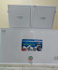 Premier 400L Twin Door Chest Freezer with Cool Pack – White Color – Kenya