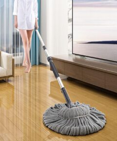 Self-Wringing 360° Microfiber Twist Mop – Hands-Free Spin Mop for Floor Cleaning in Kenyan Homes